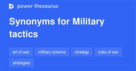tactics synonyms|TACTICS in Thesaurus: 100+ Synonyms & Antonyms for TACTICS.